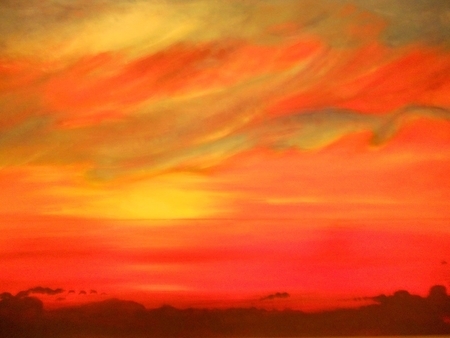 atardecer