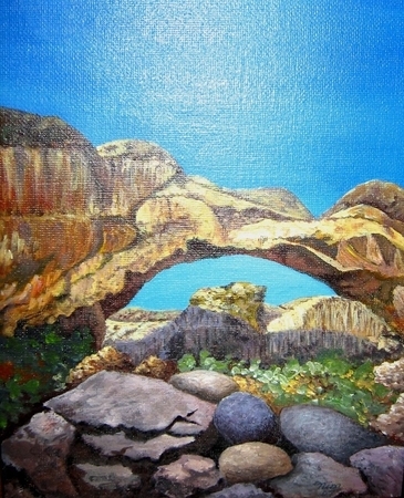 Sandstone Bridge, Utah